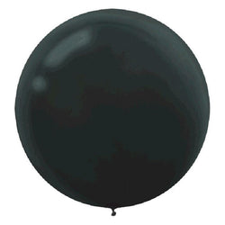 Ballon de latex noir 12 pouces, 15 unités - Party Expert