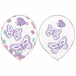 Acheter Ensemble de ballons géants papillon violet clair, 39.3 pouces,  décorations de joyeux anniversaire pour enfants et filles