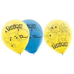 Décoration Anniversaire Pokémon - Pack Fête Pokemon - Soirée à Thème  Pikachu - Ballons