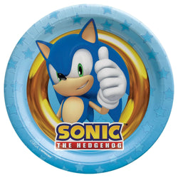 Sonic Stickers 2.5 Round Party Favors Decorations Gift Bags Boxes - 12