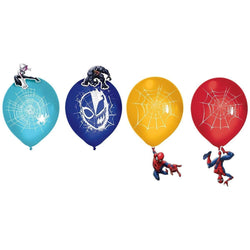 Ballons en aluminium Spidey Anniversaire Spidey et ses super amis Ballons  Décorations Joyeux anniversaire Fond de gâteau Topper Décorations de fête :  : Loisirs créatifs