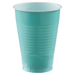 Lime Green Plastic Cups - 20 Ct.