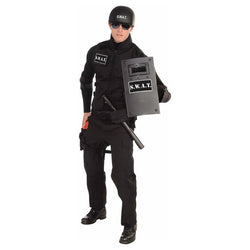 Udekit Costume de Policier de Luxe avec Talkie-walkie, Sifflet