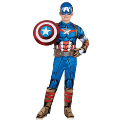 Bouclier rétro Capitain America enfant. Livraison 24h