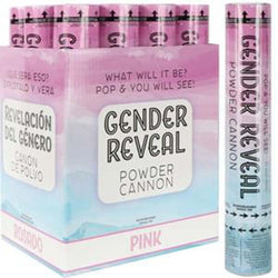 2 Pack Giant Gender Reveal Powder Poppers 24 Gender Reveal Powder Cannons Gender  Reveal Games Gender Reveal Party Baby Shower Baby Surprise 