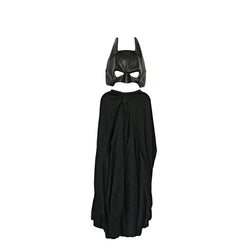 Demi-masque de DC Batman, noir, taille unique, accessoire de costume à  porter pour l'Halloween