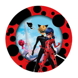 Miraculous Ladybug Party in a Box Kit - Celebration, Birthday Party,  Toddlers– 100 Plus Pieces - Cat Noir - Party Supplies - Officially Licensed