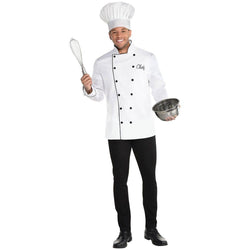 Jetable Chef Hat Set Cuisine Réglable Cuisinier Chef Cap pour Cuisi