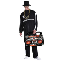 Hip 80s Tracksuit Costume for Adults, Jacket and Pants