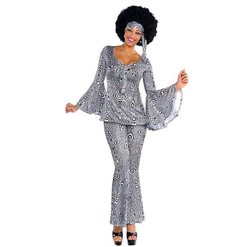 Disco Bodysuit Costume for Adults