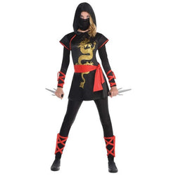 Halloween Ninja Costume, HengPhy 14 PCS Ninja Dress up Pretend