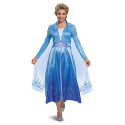 Robe De Princesse Reine Des Neiges Pour Adulte, Ensemble Complet