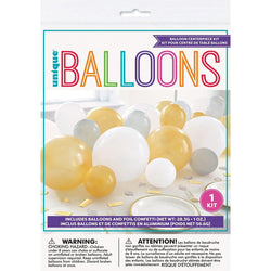 100pcs Points Colle+5m Bandes Guirlande Ballons,Attache ballon,Ruban arche  ballon,Accroche ballon,Support Arche Ballon,Colle Ballon,Ruban ballon,pour