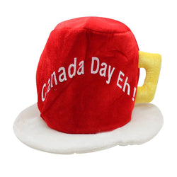Canada Day Shimmer Hat – Adult - The Party Warehouse