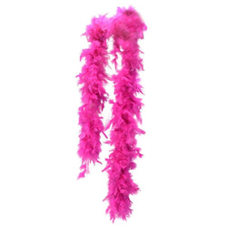 Blue Feather Boa 72in