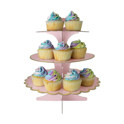 3 Tiers Movie Night Cupcake Stand Movie Night Party Decorations