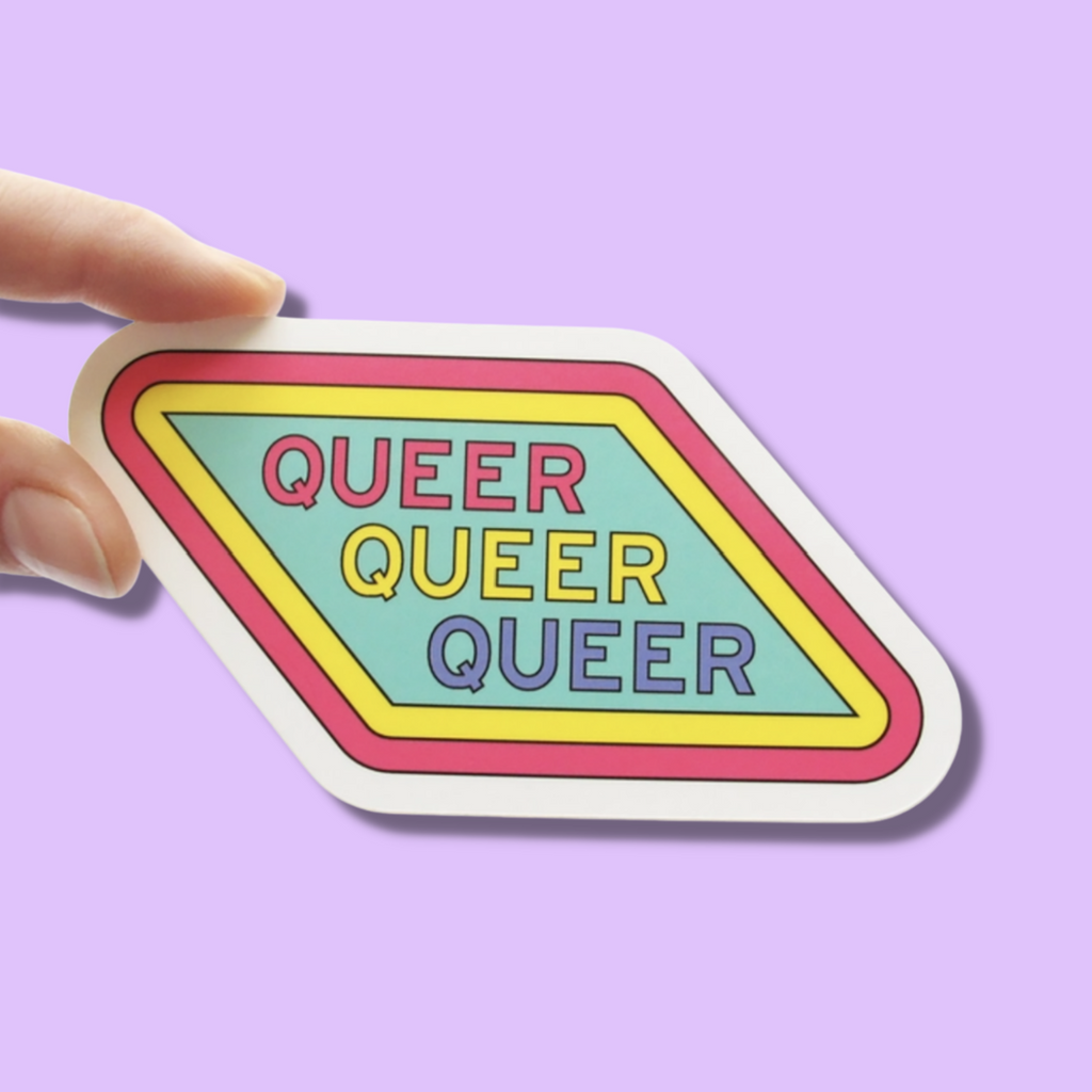 Queer Sticker | LGBTQAI+ New Zealand | Agnes & Edie