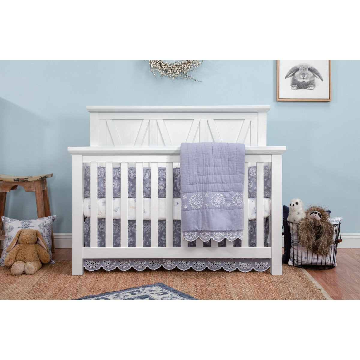 farmhouse 4 in 1 crib