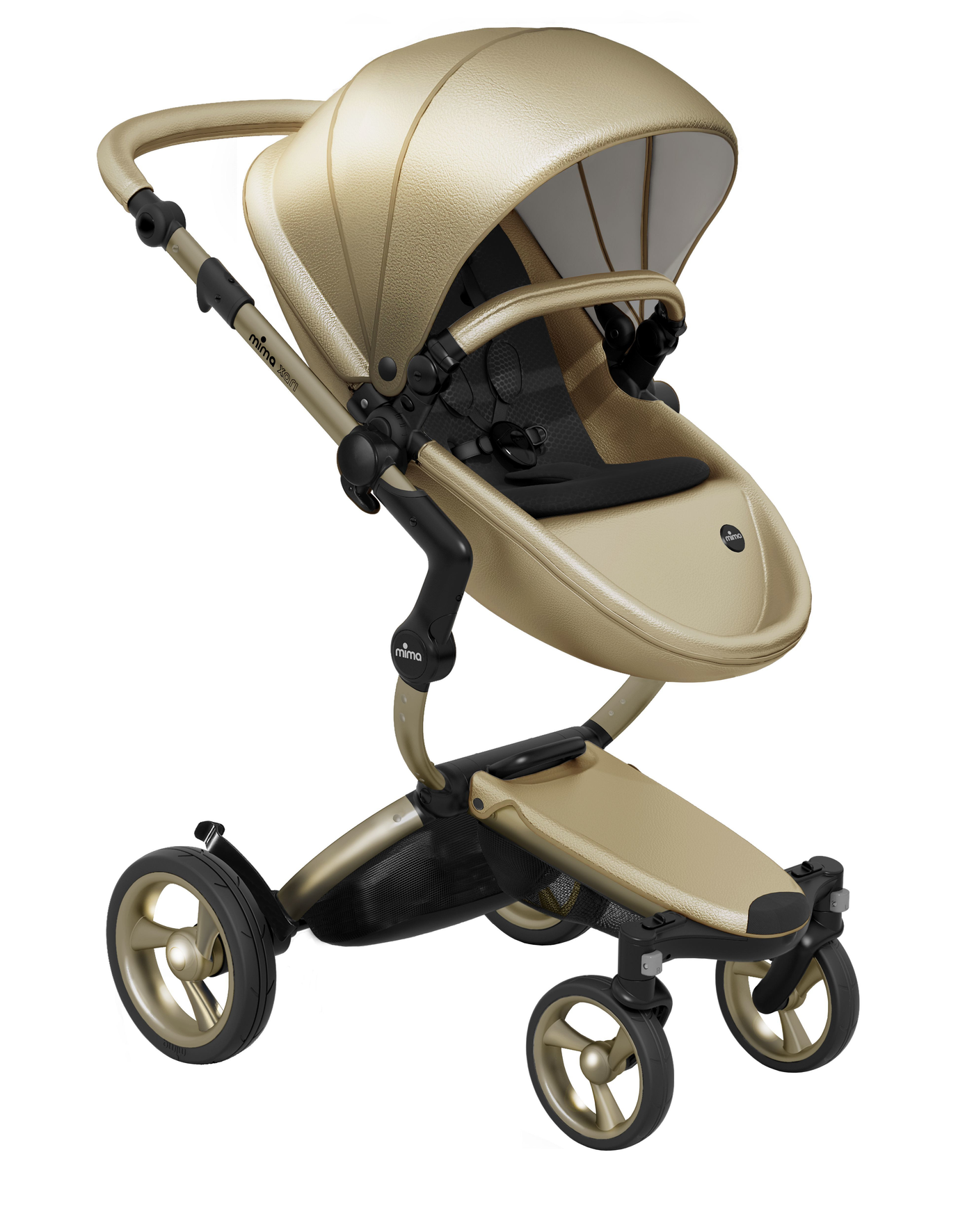 baby gold stroller
