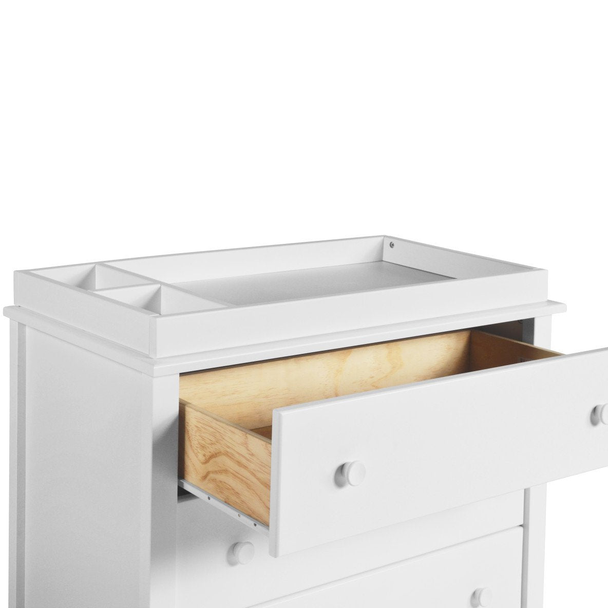 removable changing tray for dresser