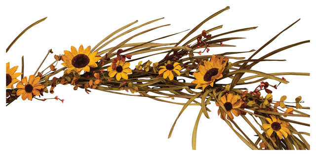 Grassy Sunflower Garland