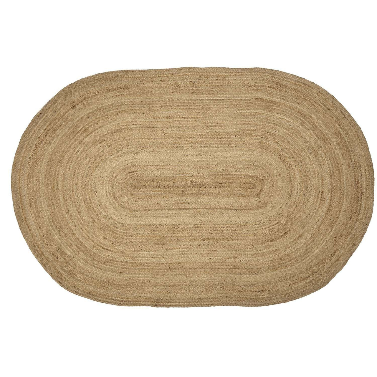 Natural Jute Rugs Oval VHC Brands Rugs VHC Brands 