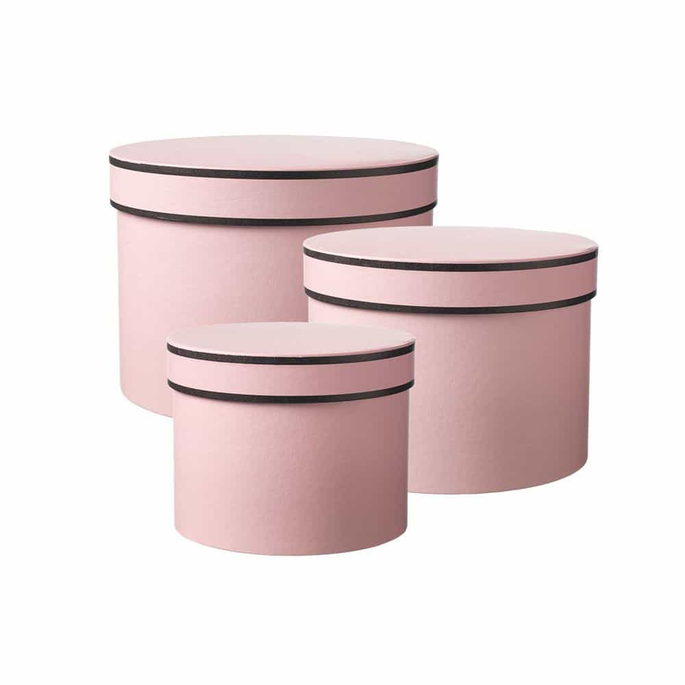 plastic hat boxes with lids