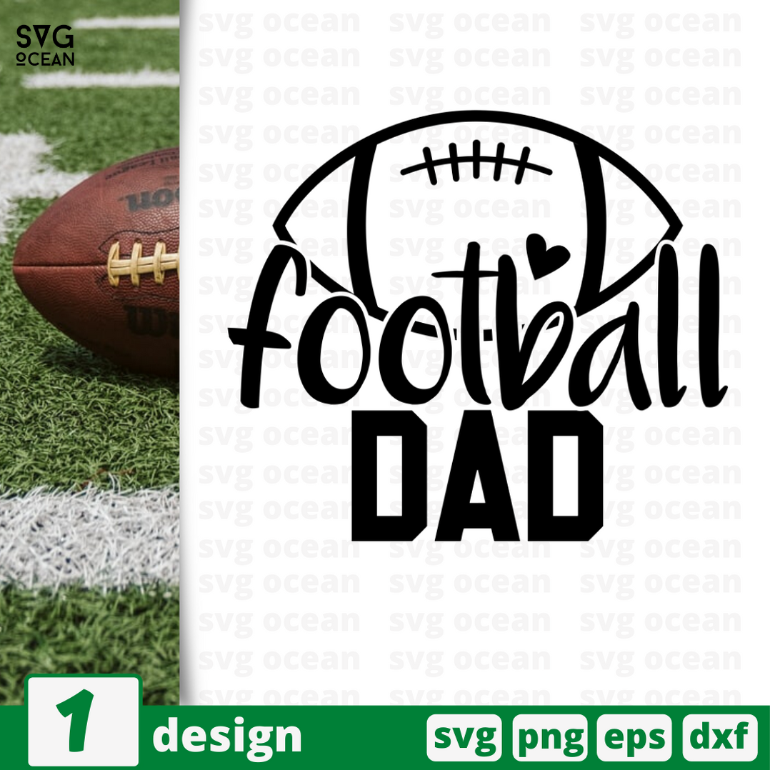 Download Free Football dad SVG Cut File - Svg Ocean