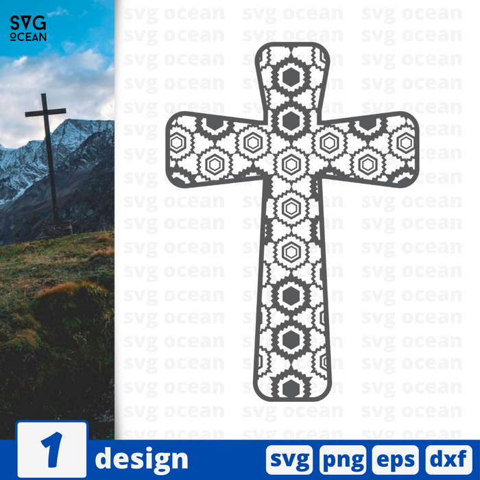 Download Cross monogram SVG bundle vector for instant download ...