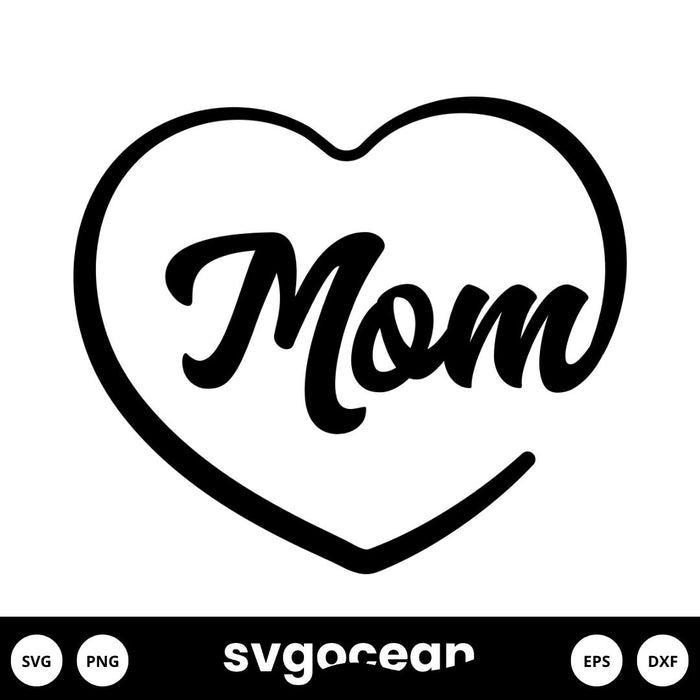 Svg Mom vector for instant download - Svg Ocean — svgocean