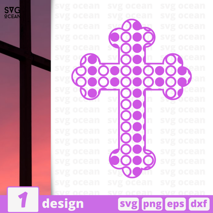 Download Cross monogram SVG bundle vector for instant download - Svg Ocean