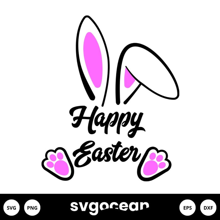 Easter Bunny Svg vector for instant download - Svg Ocean — svgocean