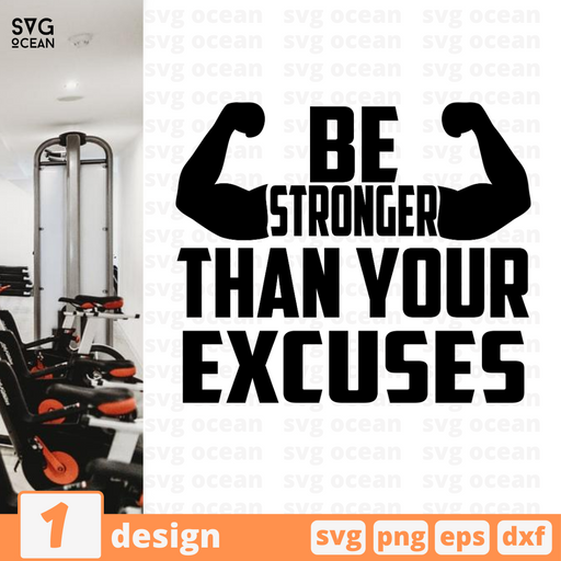 Sore today stronger tomorrow on white Royalty Free Vector