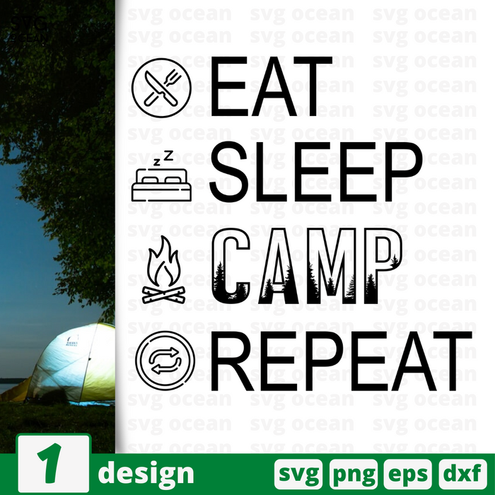 Download Camp Svg Bundle Vector For Instant Download Svg Ocean