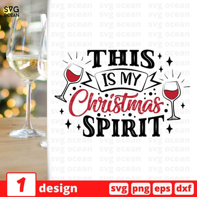 Download This Is My Christmas Spirit Svg Cut File Svg Ocean Reviews On Judge Me