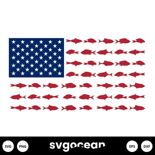 Fishing Pole Flag SVG vector for instant download - Svg Ocean — svgocean