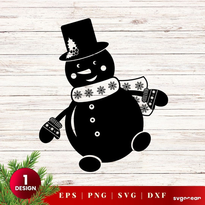 Snowman Svg Bundle vector for instant download - Svg Ocean — svgocean