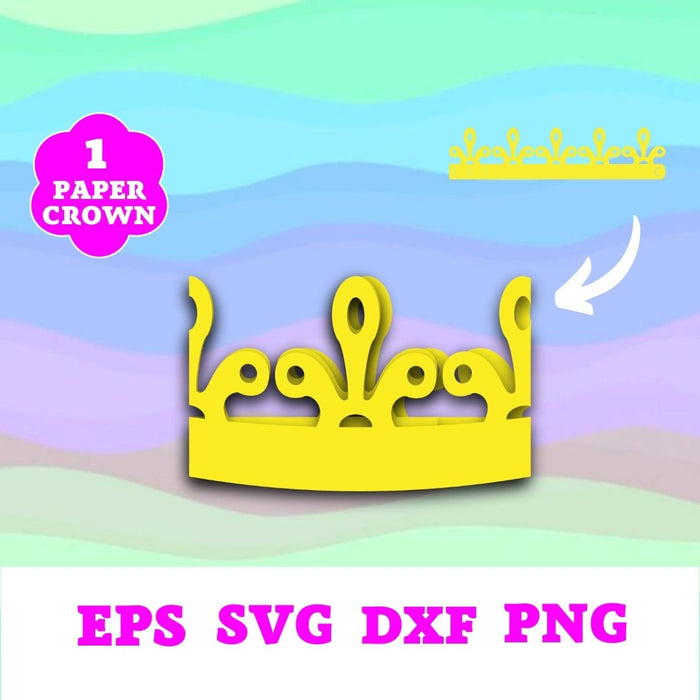 Princess Crown SVG vector for instant download - Svg Ocean — svgocean