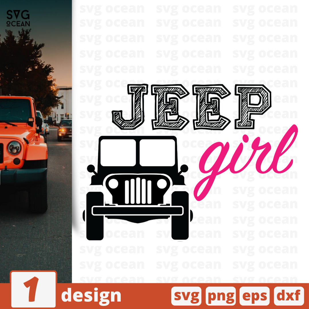 Free Jeep Girl Svg File For Cricut Svg Ocean 