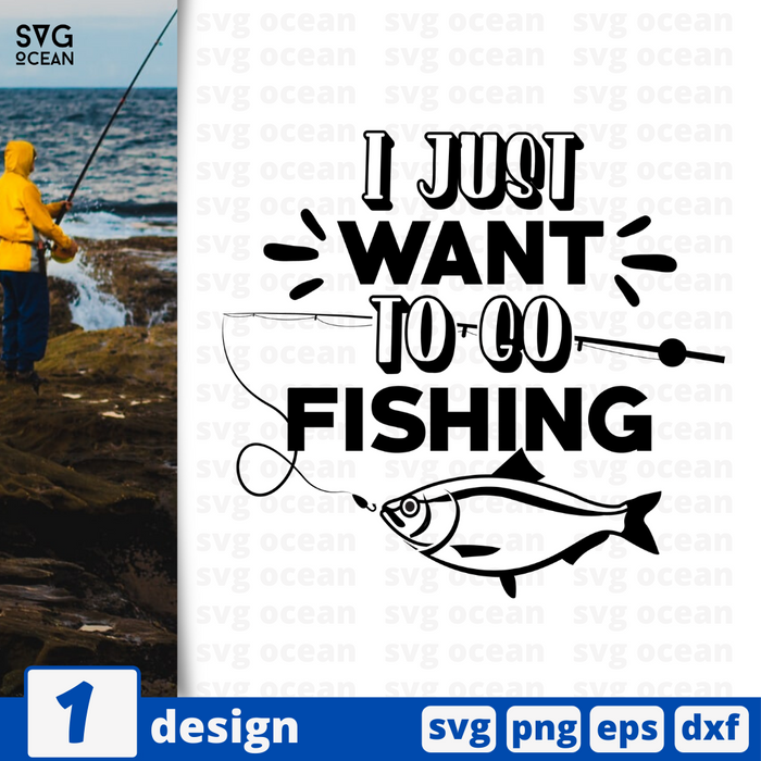 Fishing Svg Bundle Vector For Instant Download Svg Ocean
