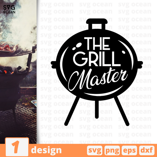 Download Free The Grillfather Svg File For Cricut Svg Ocean