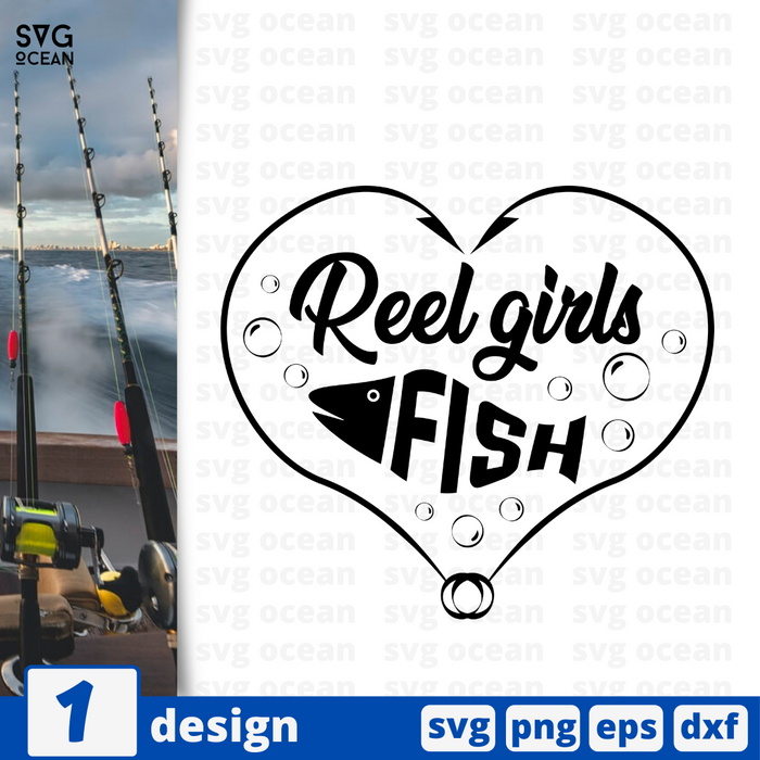 Fishing Svg Bundle Vector For Instant Download Svg Ocean