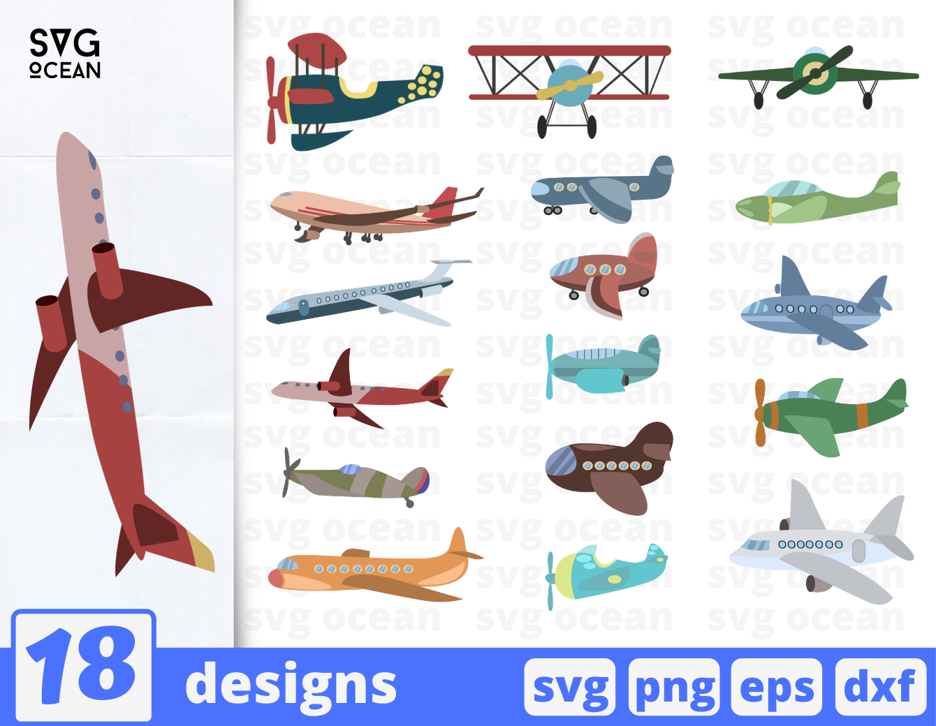 Download Airplanes Svg Bundle Svg Ocean Reviews On Judge Me