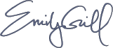 Emily Gill signature