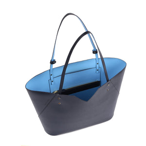 saffiano leather tote bag