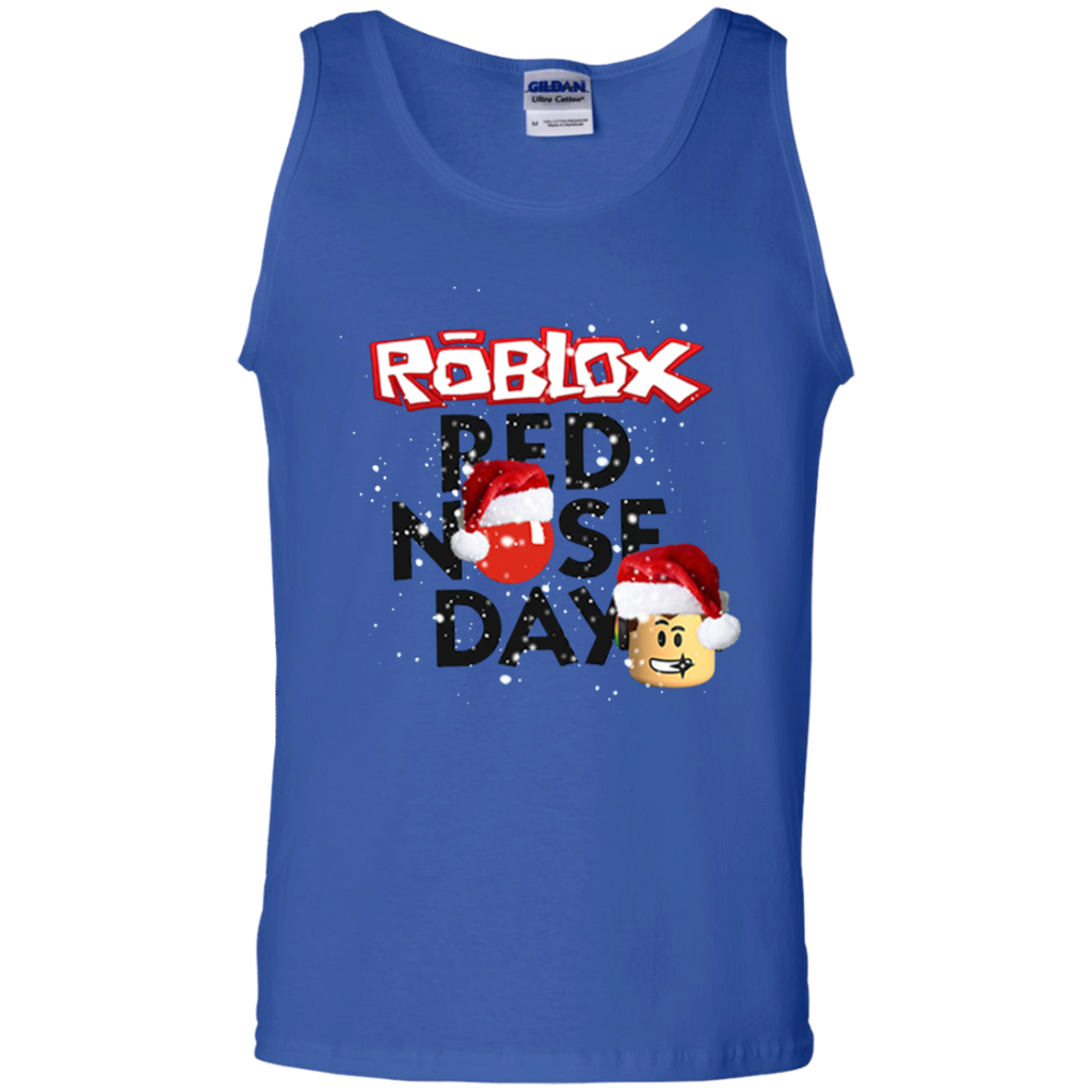 Agr Roblox Christmas Red Nose Day Mens Tank Top Agreeable - roblox red nose