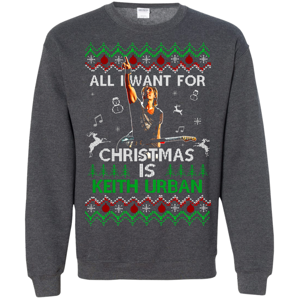 AGR All I Want For Christmas Is Keith Urban Sweatshirt - AGREEABLE