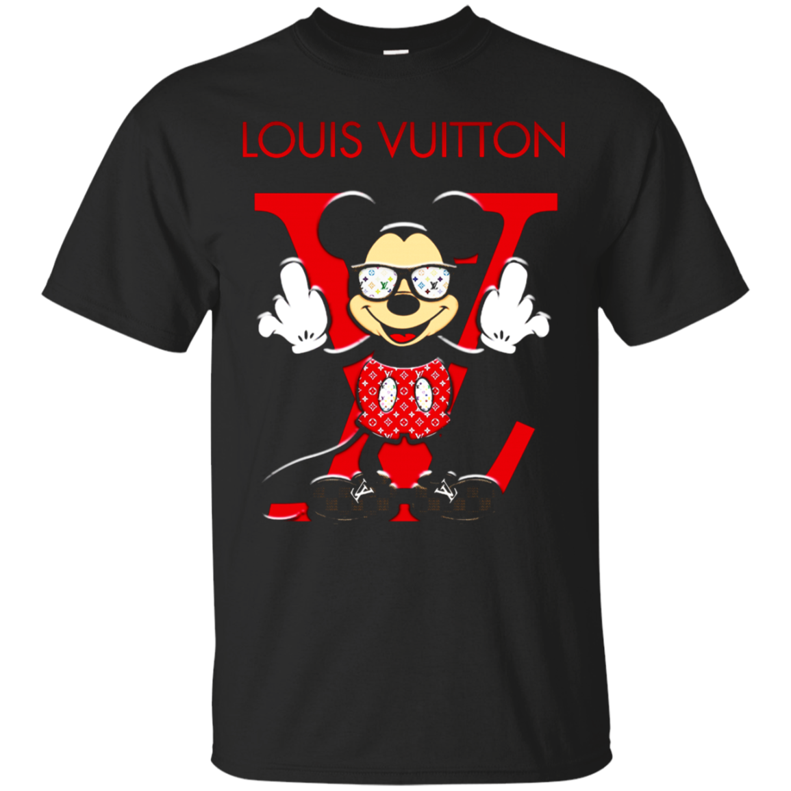 AGR Louis Vuitton Disney Mickey Mouse T-Shirt – Pusont Store