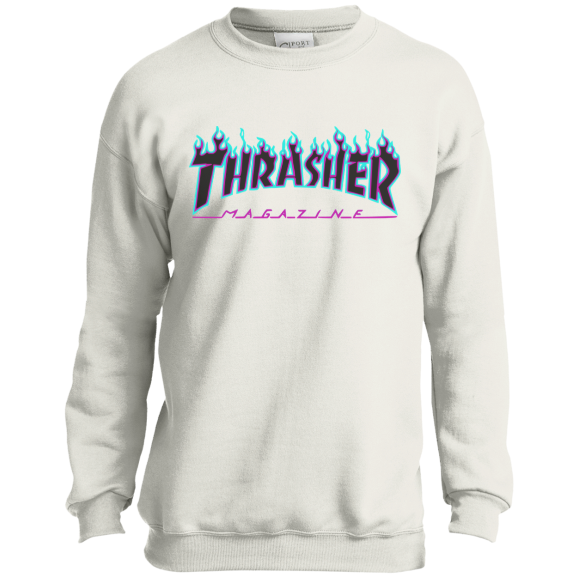 Thrasher Youth Size Chart