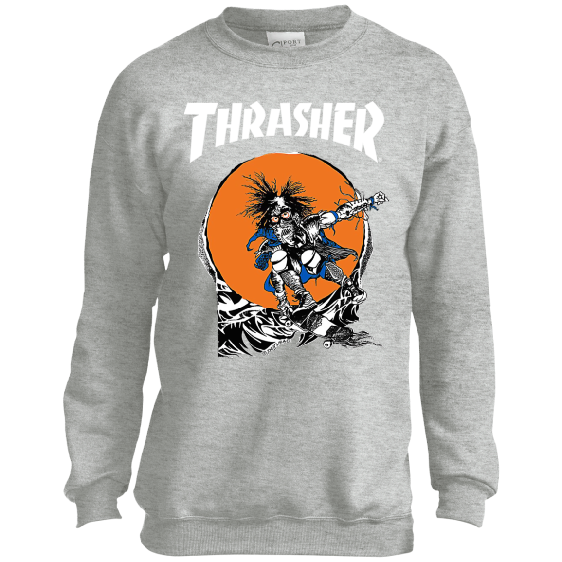 Thrasher Youth Size Chart